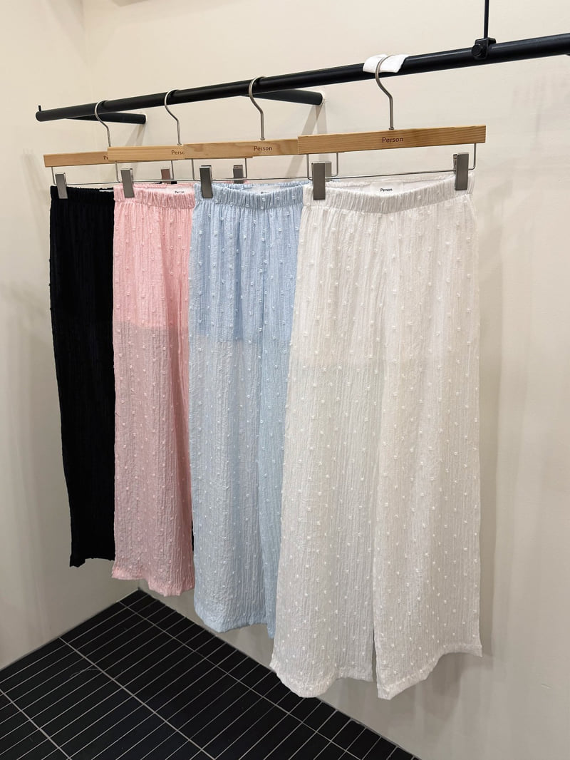 Person - Korean Women Fashion - #vintagekidsstyle - Sand Sheer Pants