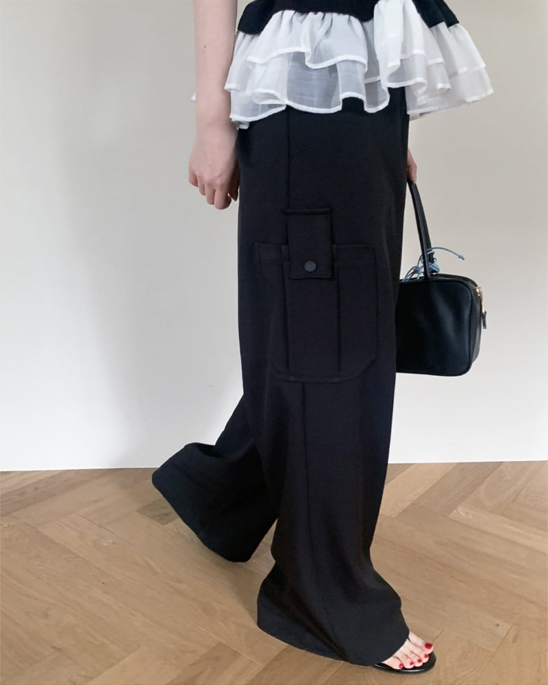 Person - Korean Women Fashion - #womensfashion - Ray Pocket Pants - 5