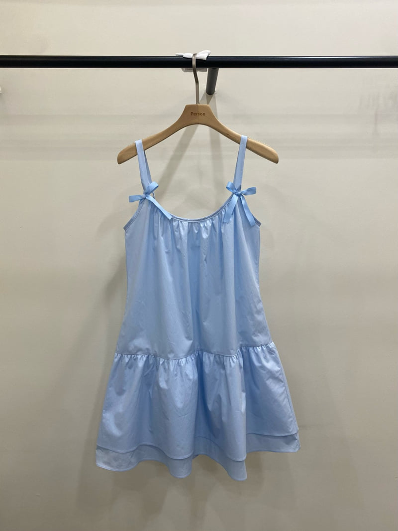 Person - Korean Women Fashion - #womensfashion - Rosha Ribbon One-piece - 9