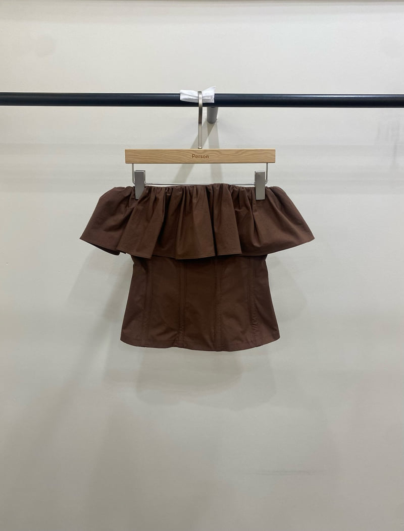 Person - Korean Women Fashion - #womensfashion - Shirring Wire Top - 6
