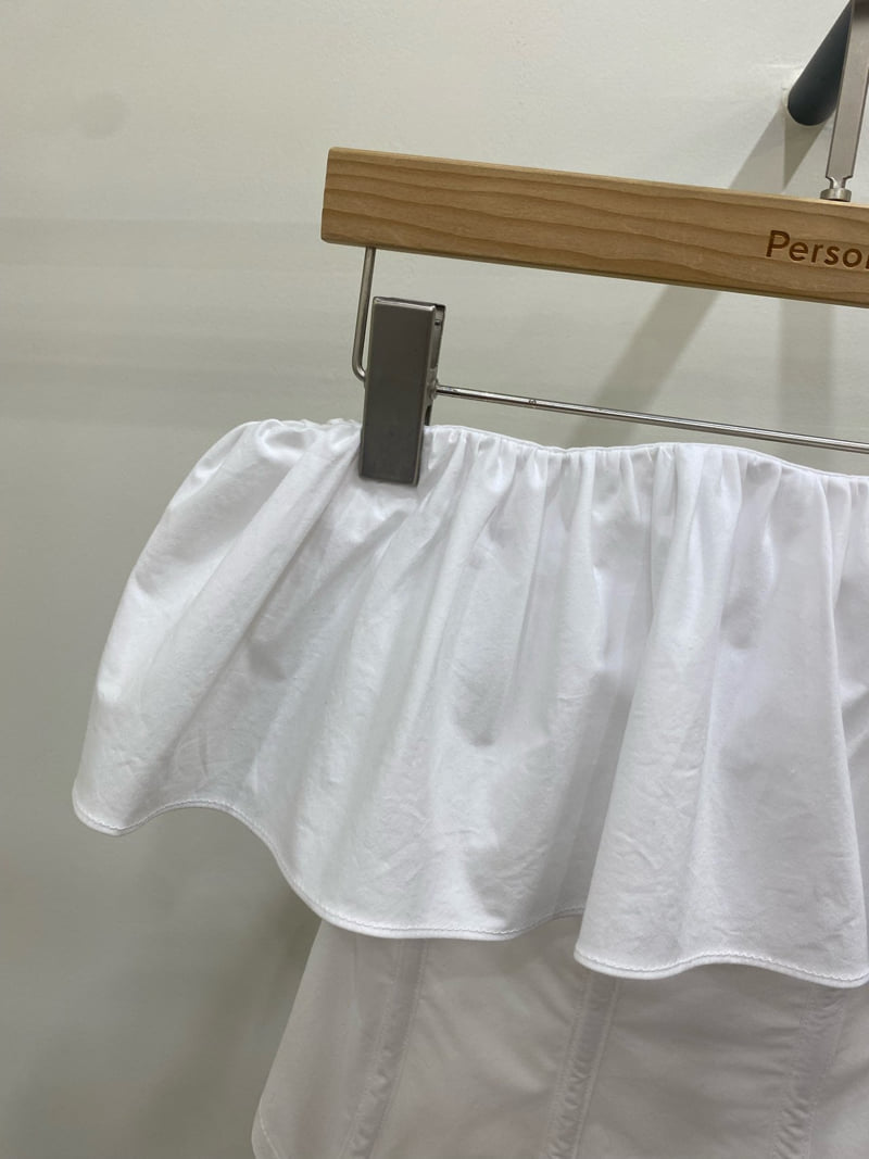 Person - Korean Women Fashion - #womensfashion - Shirring Wire Top - 8