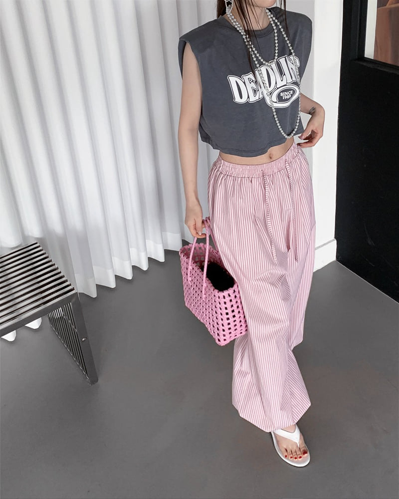Person - Korean Women Fashion - #womensfashion - Pintuck Balloon Pants - 12