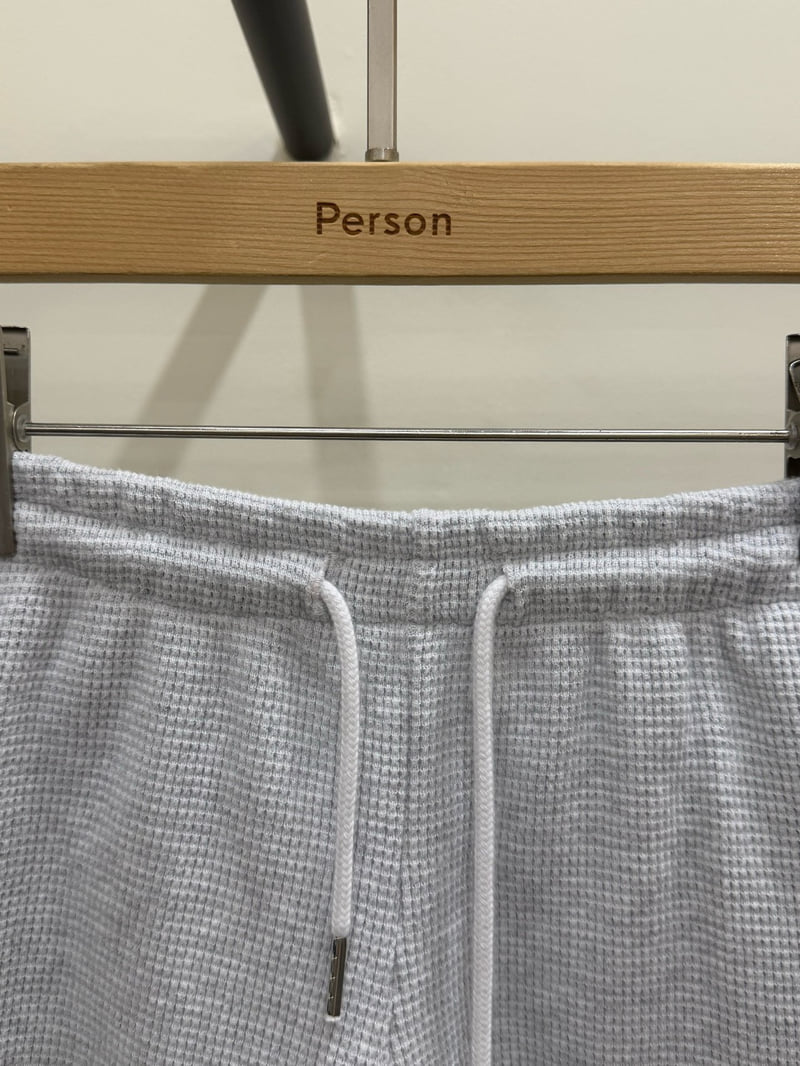 Person - Korean Women Fashion - #womensfashion - Waffle Shorts - 2