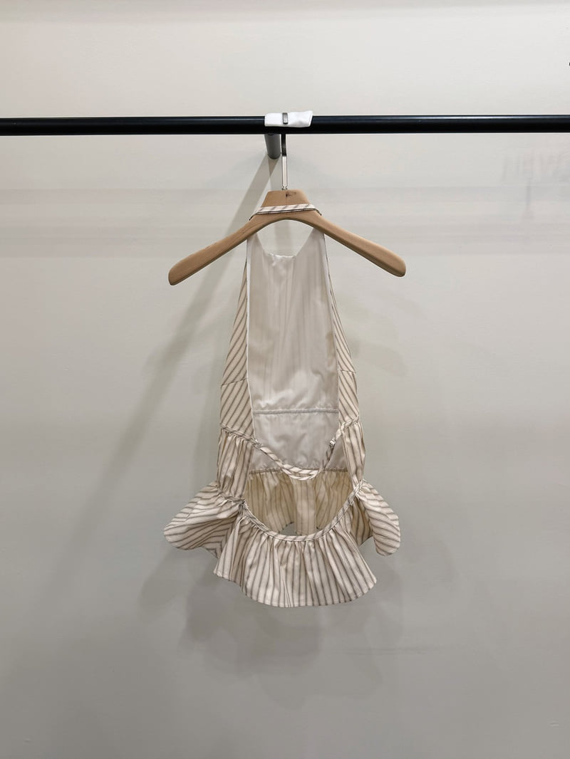 Person - Korean Women Fashion - #womensfashion - Macaron Halter Blouse - 12