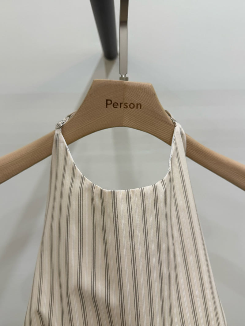 Person - Korean Women Fashion - #womensfashion - Macaron Halter Blouse - 2