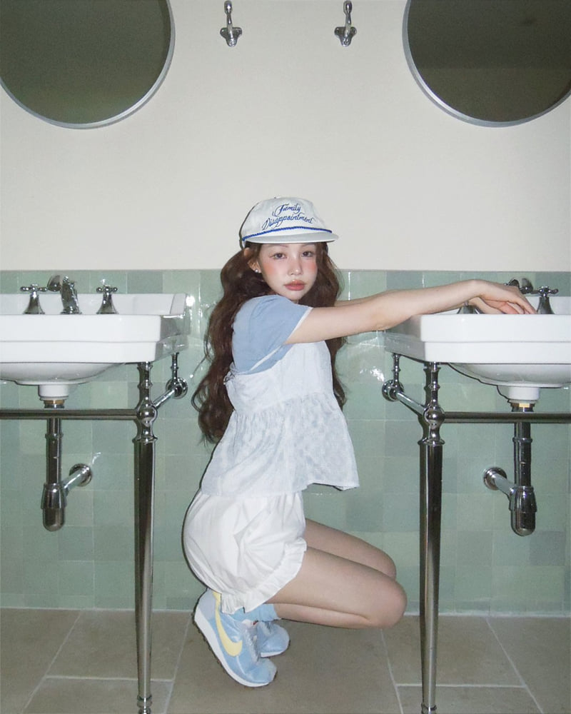 Person - Korean Women Fashion - #womensfashion - Check Floral Blouse - 7