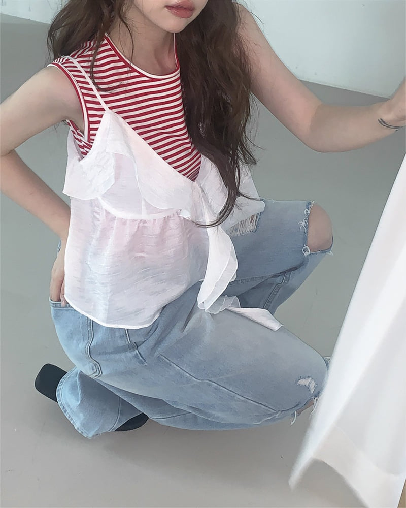 Person - Korean Women Fashion - #womensfashion - Aria Frill Blouse - 9