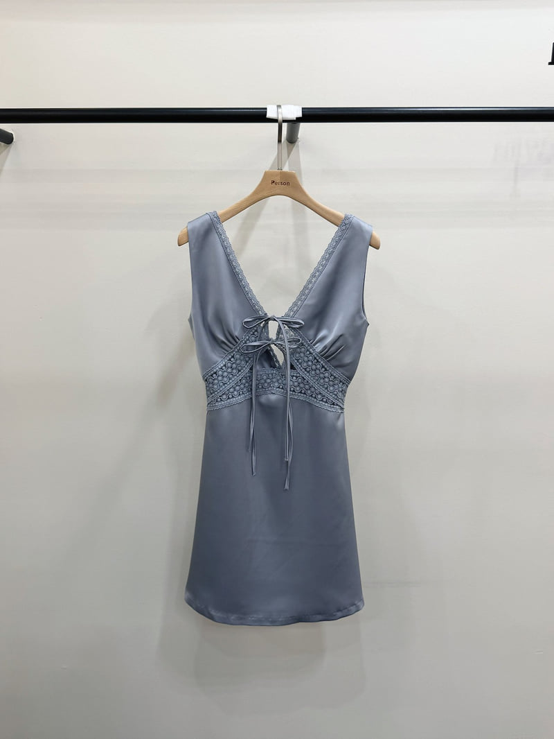 Person - Korean Women Fashion - #womensfashion - Laura Satin One-piece - 10