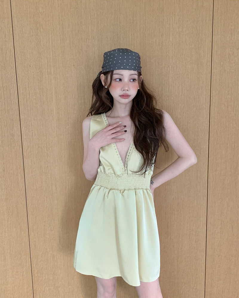 Person - Korean Women Fashion - #womensfashion - Laura Satin One-piece - 6