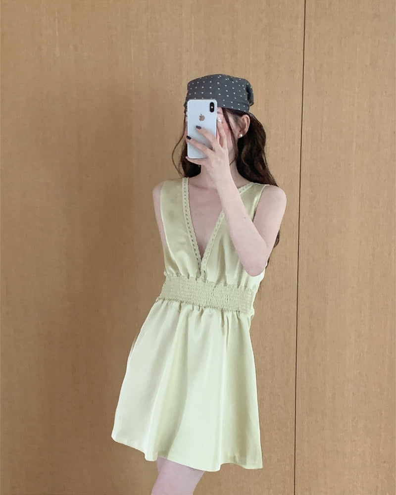 Person - Korean Women Fashion - #womensfashion - Laura Satin One-piece - 8