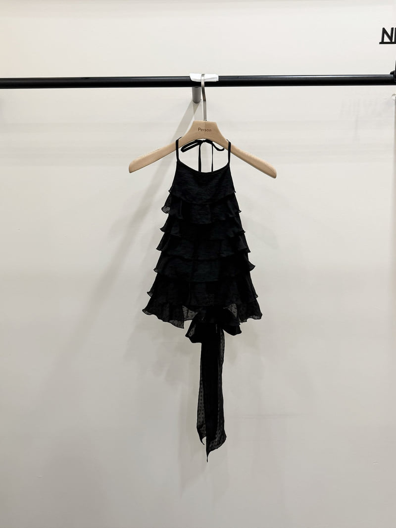 Person - Korean Women Fashion - #womensfashion - Jazz Halter Top Blouse - 9