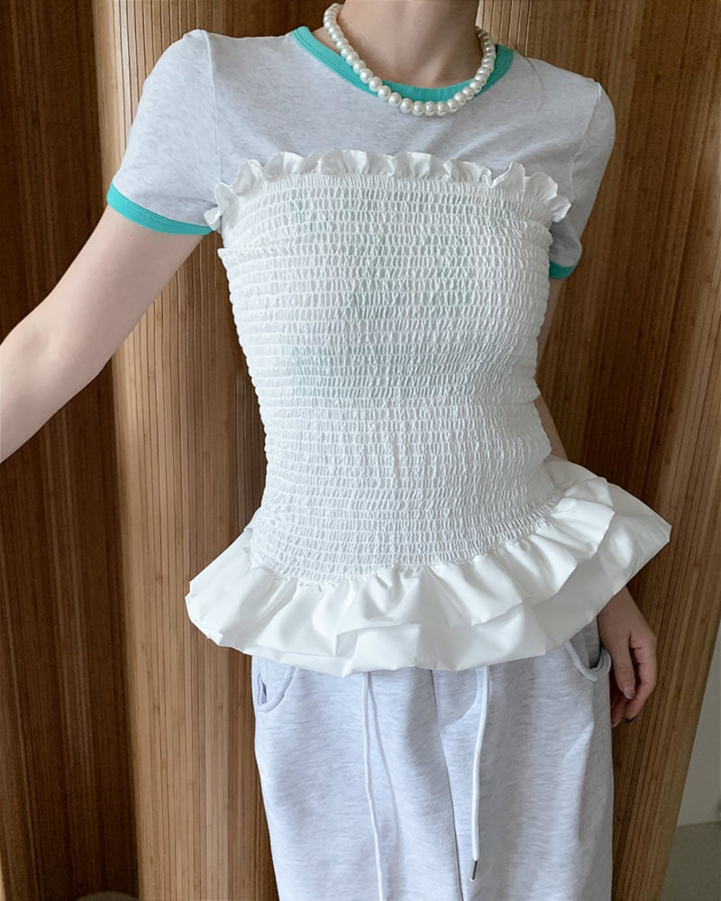 Person - Korean Women Fashion - #momslook - Vera Asymmetric Top - 4