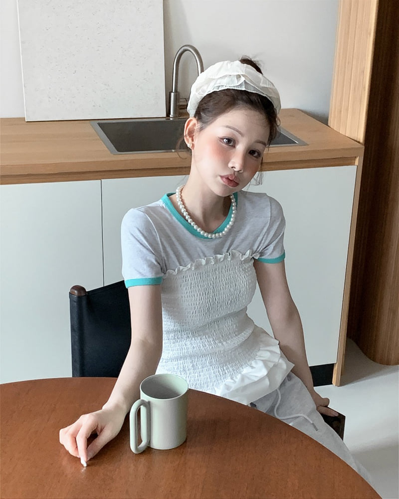 Person - Korean Women Fashion - #womensfashion - Vera Asymmetric Top - 6