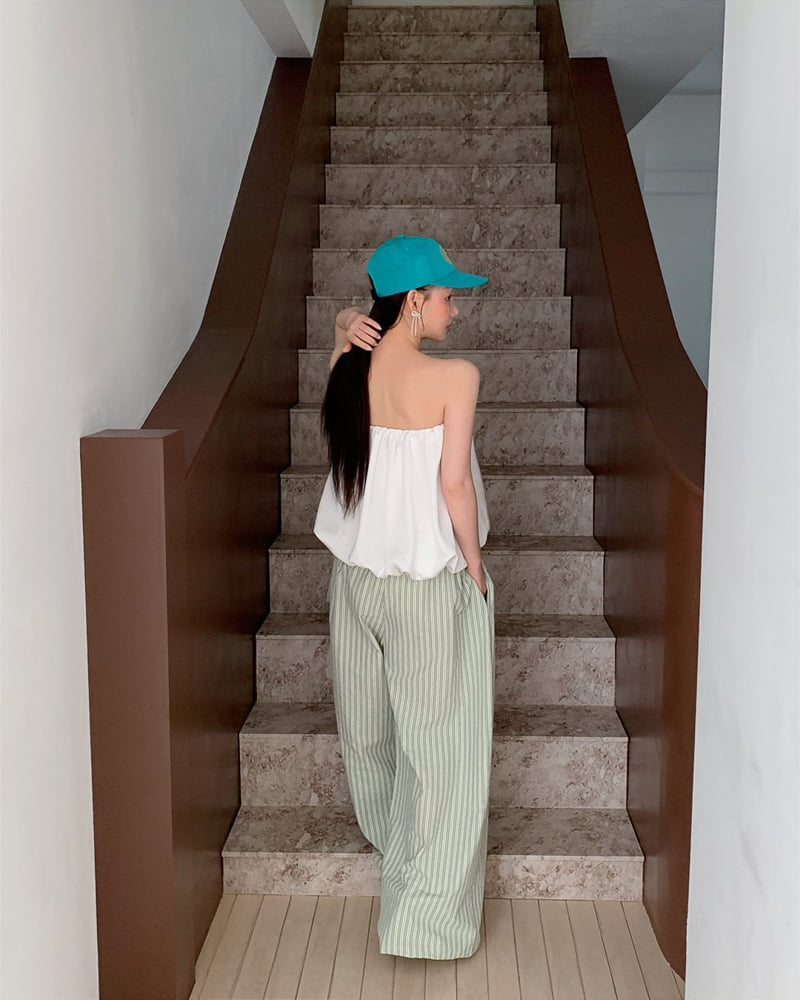 Person - Korean Women Fashion - #womensfashion - Melon Wide Pants - 10