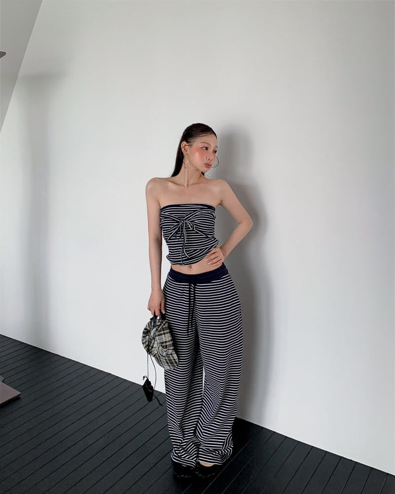 Person - Korean Women Fashion - #womensfashion - Connie Ribbed Top - 8