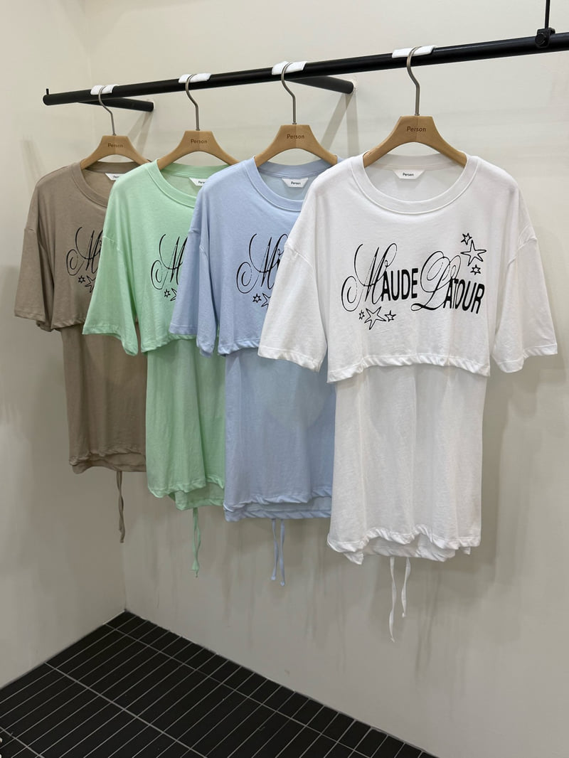 Person - Korean Women Fashion - #womensfashion - Rino Slub Tee