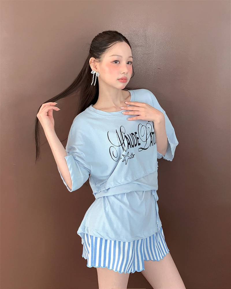 Person - Korean Women Fashion - #womensfashion - Rino Slub Tee - 5