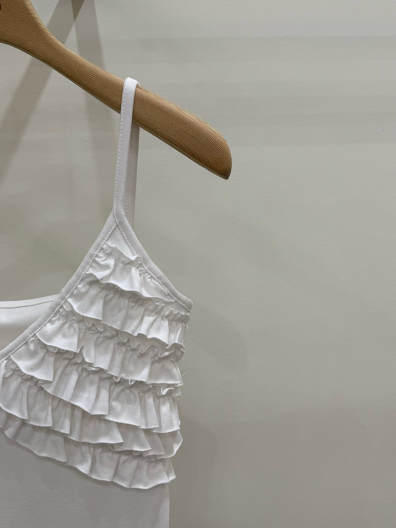 Person - Korean Women Fashion - #womensfashion - CC Frill Sleeveless Top - 2