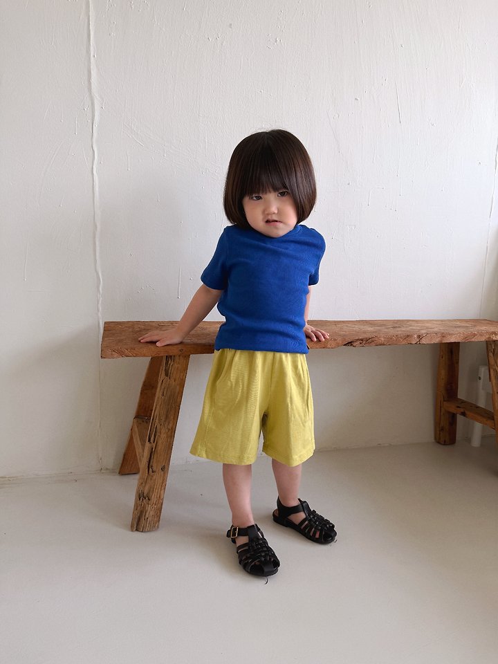 Plain - Korean Children Fashion - #Kfashion4kids - Half Loopa Pants (Summer) - 9