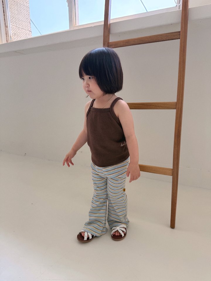 Plain - Korean Children Fashion - #Kfashion4kids - Pippi Bootcut Pants - 7