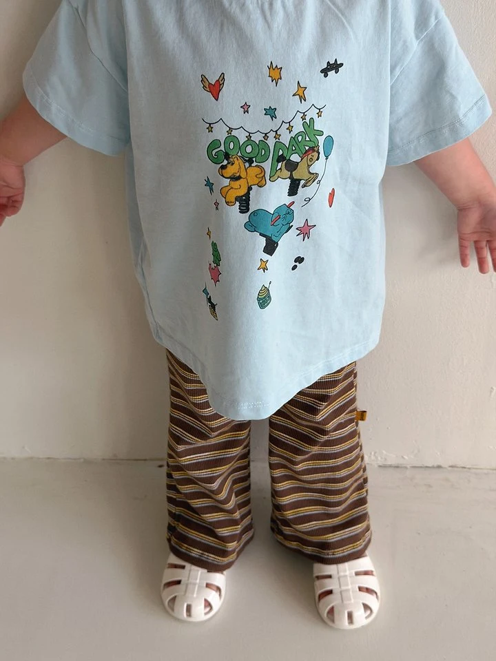 Plain - Korean Children Fashion - #Kfashion4kids - Park Tee - 3
