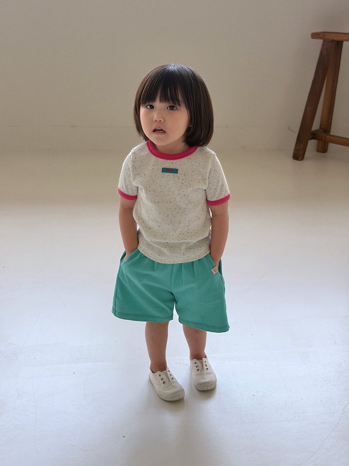 Plain - Korean Children Fashion - #childrensboutique - Half Loopa Pants (Summer) - 2