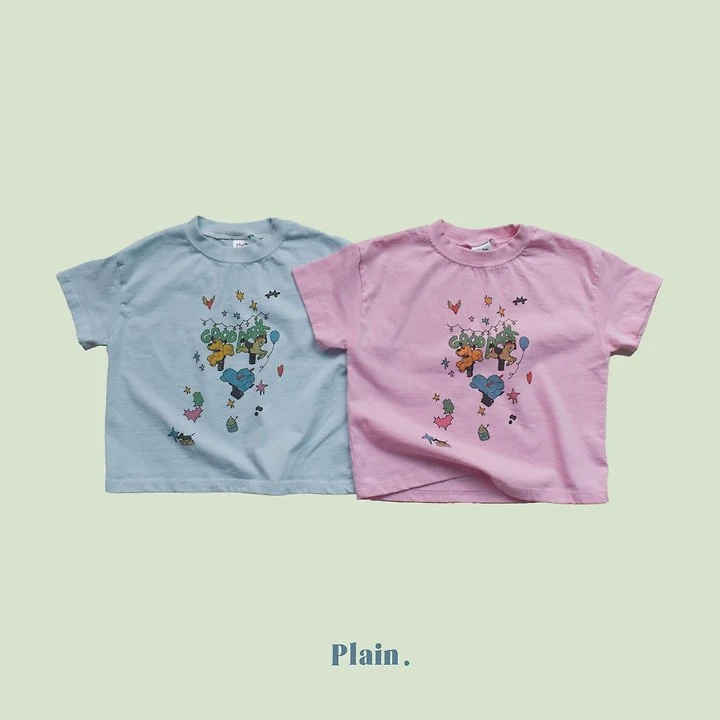 Plain - Korean Children Fashion - #childrensboutique - Park Tee - 12