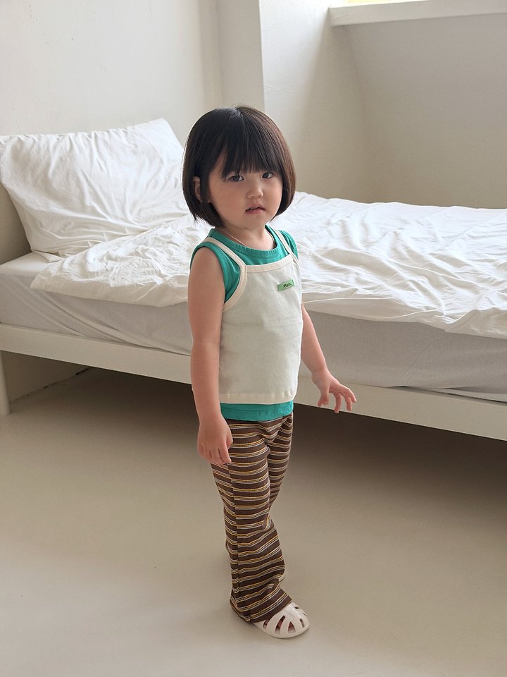 Plain - Korean Children Fashion - #discoveringself - Pippi Bootcut Pants - 2