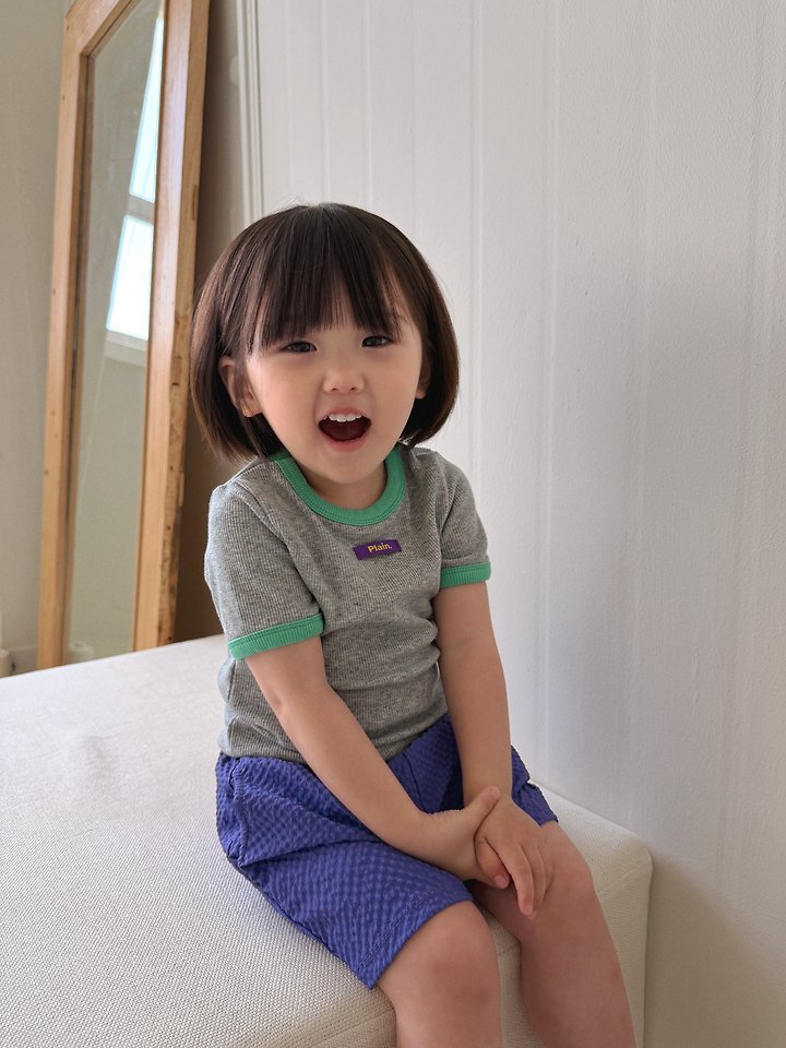 Plain - Korean Children Fashion - #kidsshorts - Shooting Star Tee