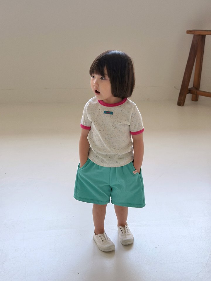 Plain - Korean Children Fashion - #kidsstore - Half Loopa Pants (Summer) - 7