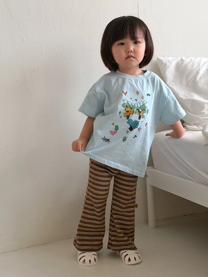 Plain - Korean Children Fashion - #kidzfashiontrend - Park Tee - 2