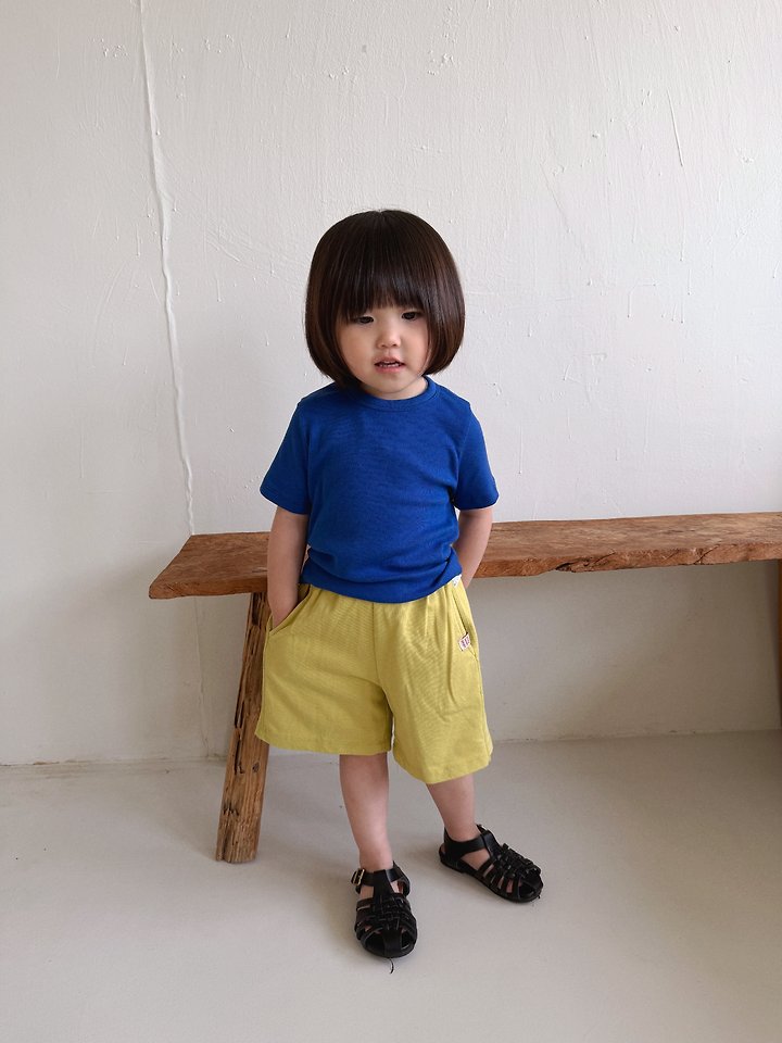Plain - Korean Children Fashion - #littlefashionista - Half Loopa Pants (Summer) - 10