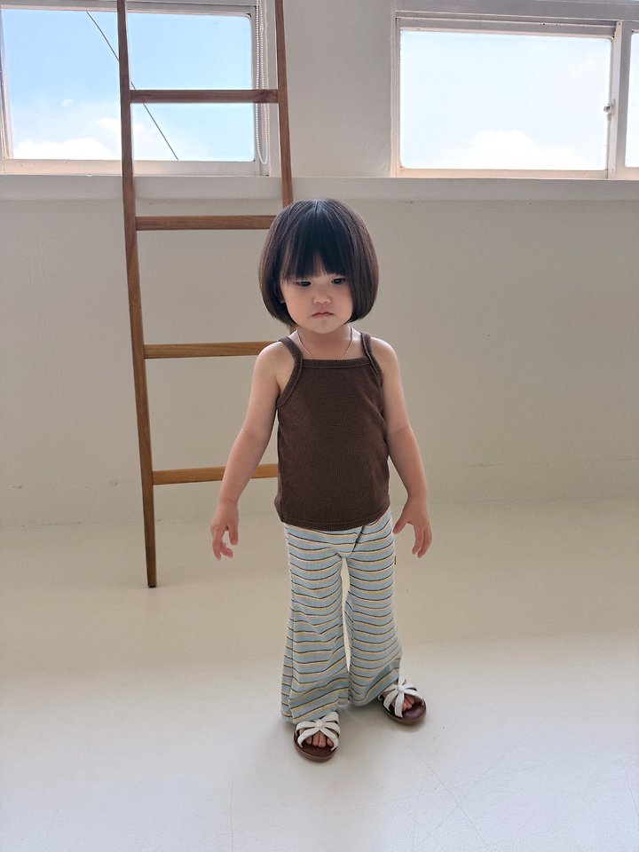 Plain - Korean Children Fashion - #magicofchildhood - Pippi Bootcut Pants - 9