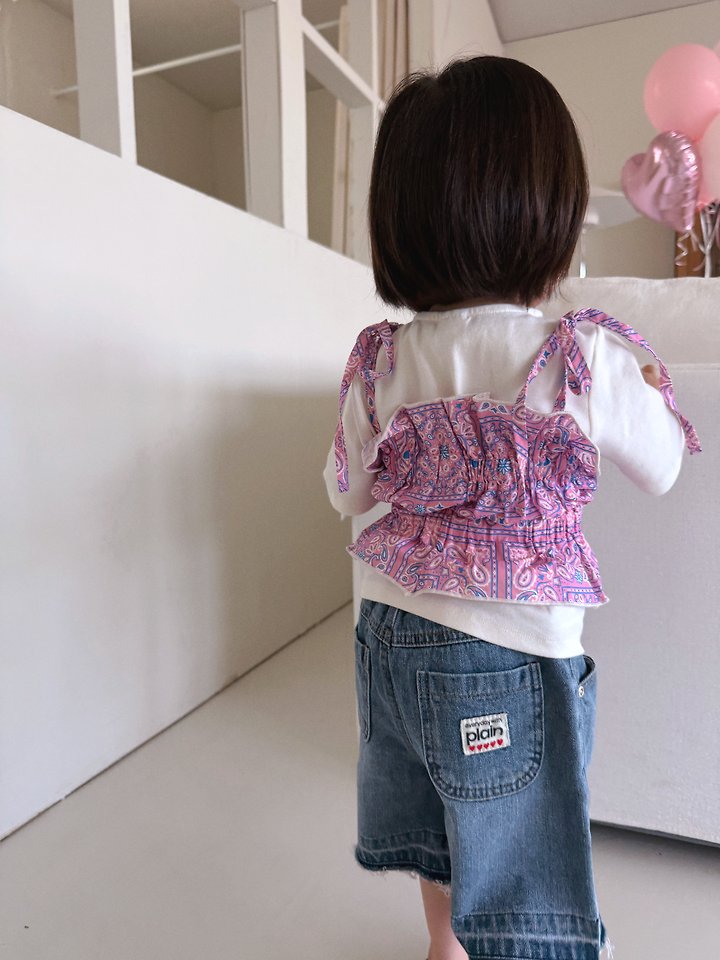 Plain - Korean Children Fashion - #magicofchildhood - Candy Bustier - 7