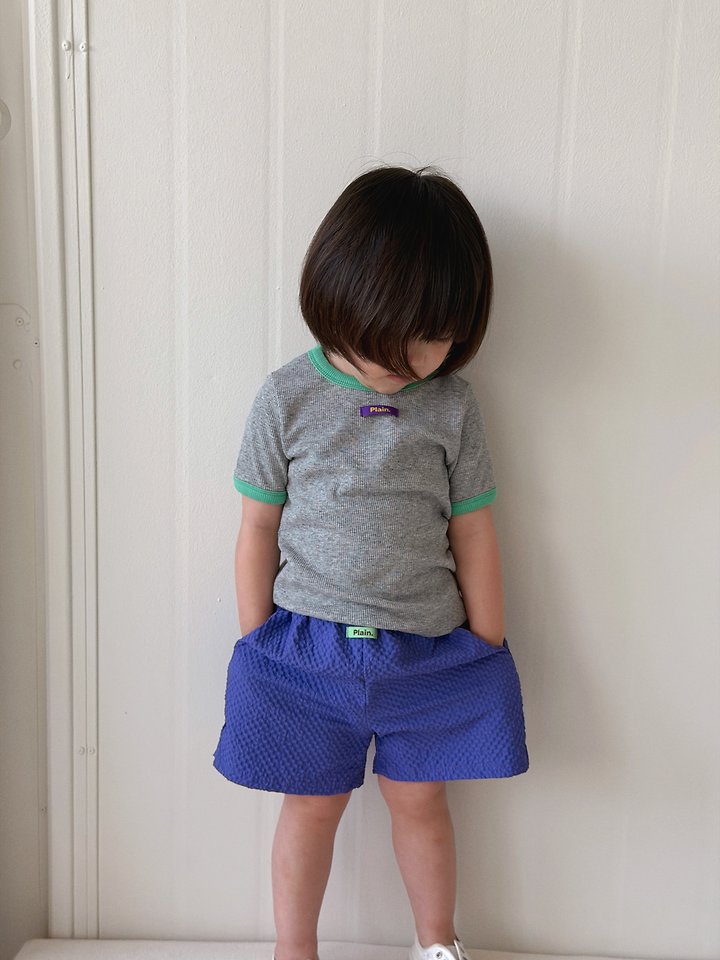 Plain - Korean Children Fashion - #prettylittlegirls - Crunch Half Pants - 10