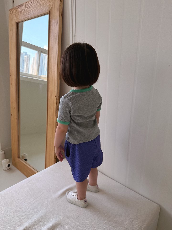 Plain - Korean Children Fashion - #todddlerfashion - Crunch Half Pants - 11