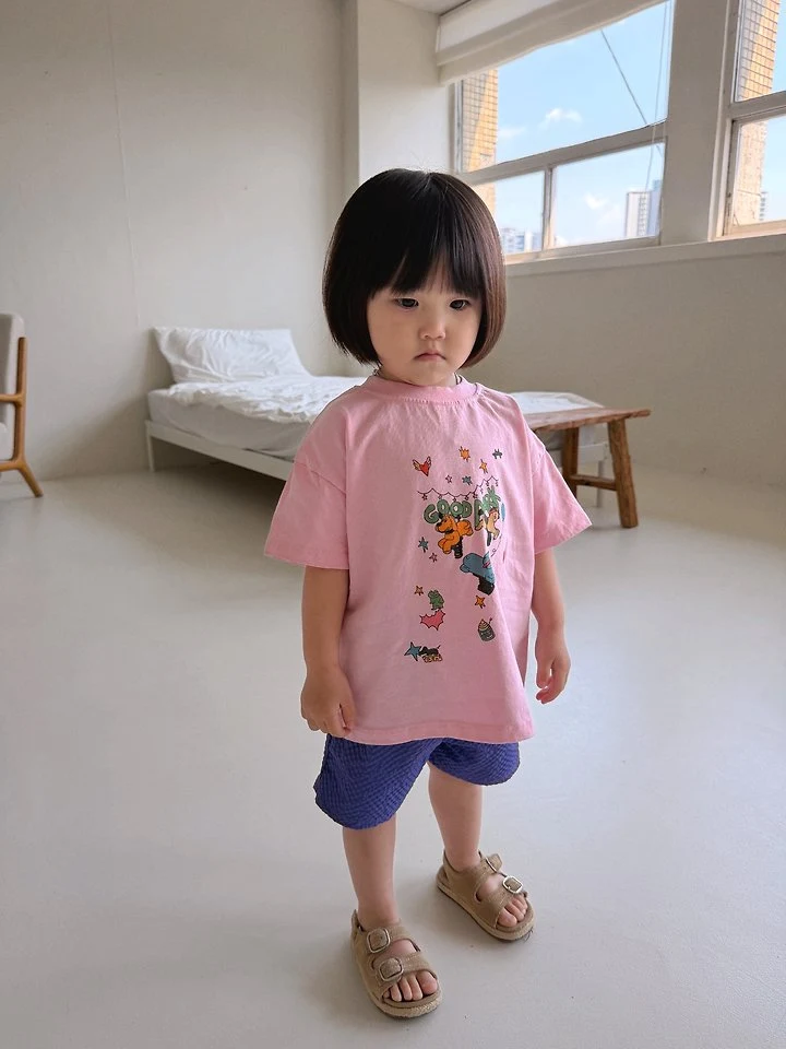 Plain - Korean Children Fashion - #todddlerfashion - Park Tee - 8