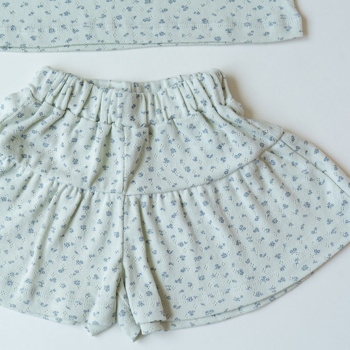 Pom - Korean Children Fashion - #childofig - Floral Set - 5