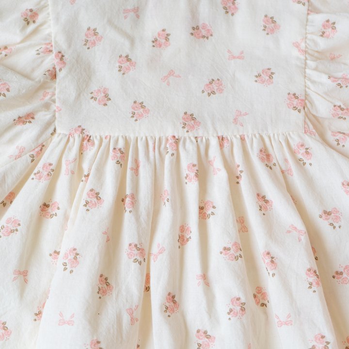 Pom - Korean Children Fashion - #discoveringself - Rose One-piece - 5