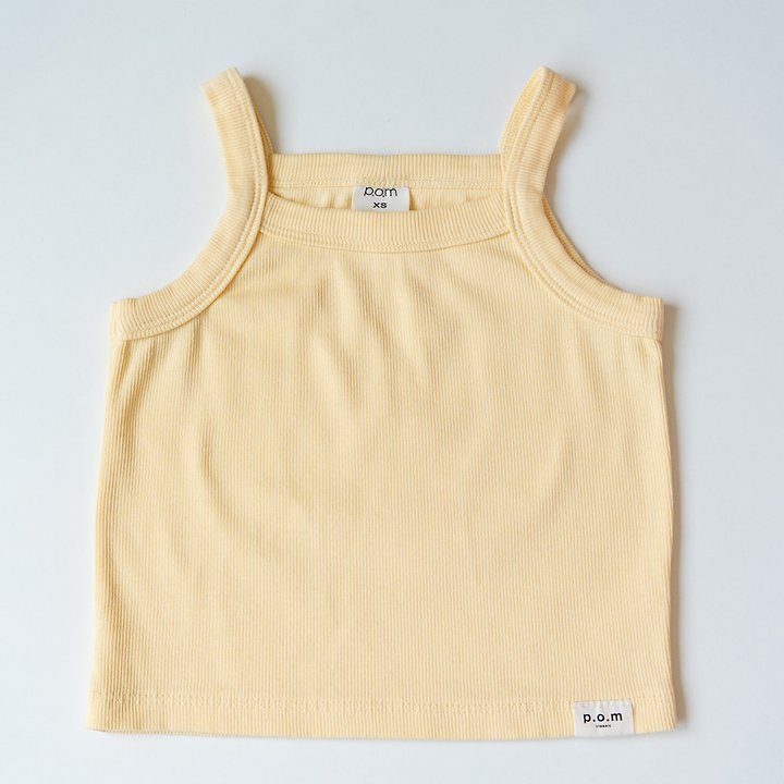 Pom - Korean Children Fashion - #fashionkids - Ribbed Sleeveless Top - 12