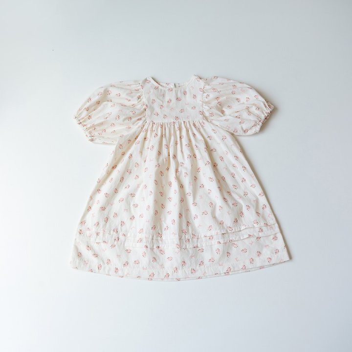 Pom - Korean Children Fashion - #stylishchildhood - Rose One-piece