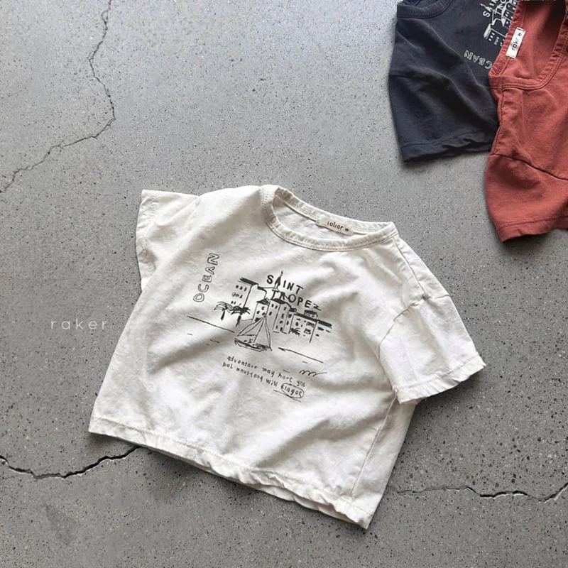Raker - Korean Children Fashion - #childofig - Saint-Tropez Tee - 2
