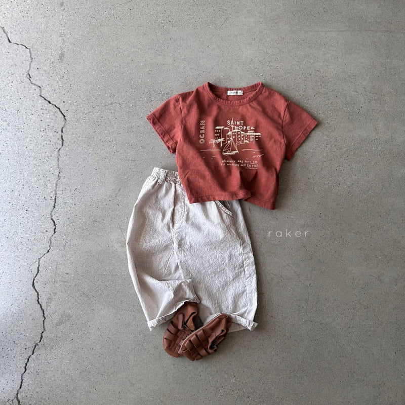Raker - Korean Children Fashion - #childofig - Saint-Tropez Tee - 4