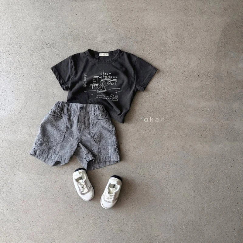 Raker - Korean Children Fashion - #discoveringself - Saint-Tropez Tee - 6