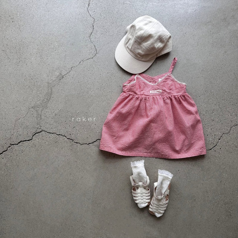 Raker - Korean Children Fashion - #fashionkids - Label Strap One-piece - 6