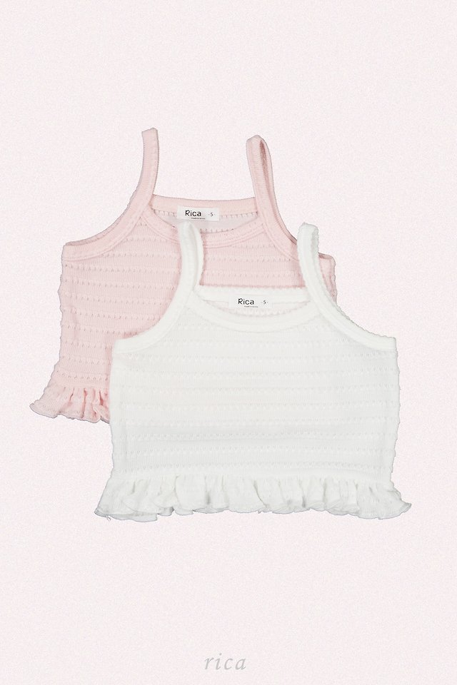 Rica - Korean Children Fashion - #childrensboutique - Sleeveless Tee