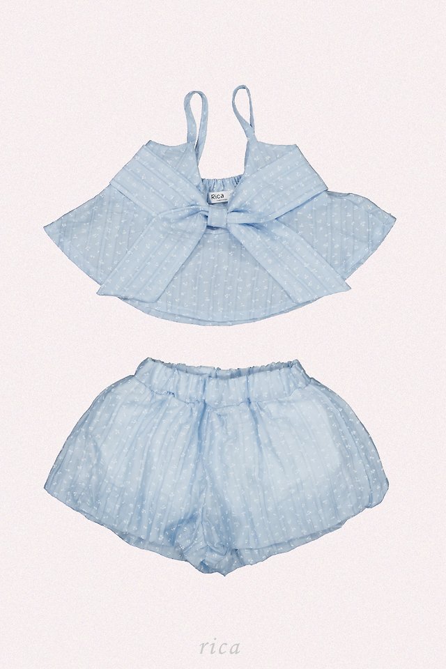 Rica - Korean Children Fashion - #kidsshorts - Ribbon Set - 4