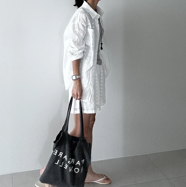 Ripple - Korean Women Fashion - #momslook - Claire Plum Set - 10