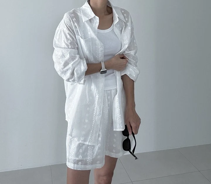 Ripple - Korean Women Fashion - #womensfashion - Claire Plum Set - 4