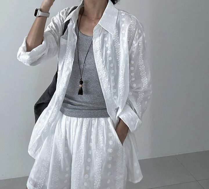 Ripple - Korean Women Fashion - #momslook - Claire Plum Set - 6